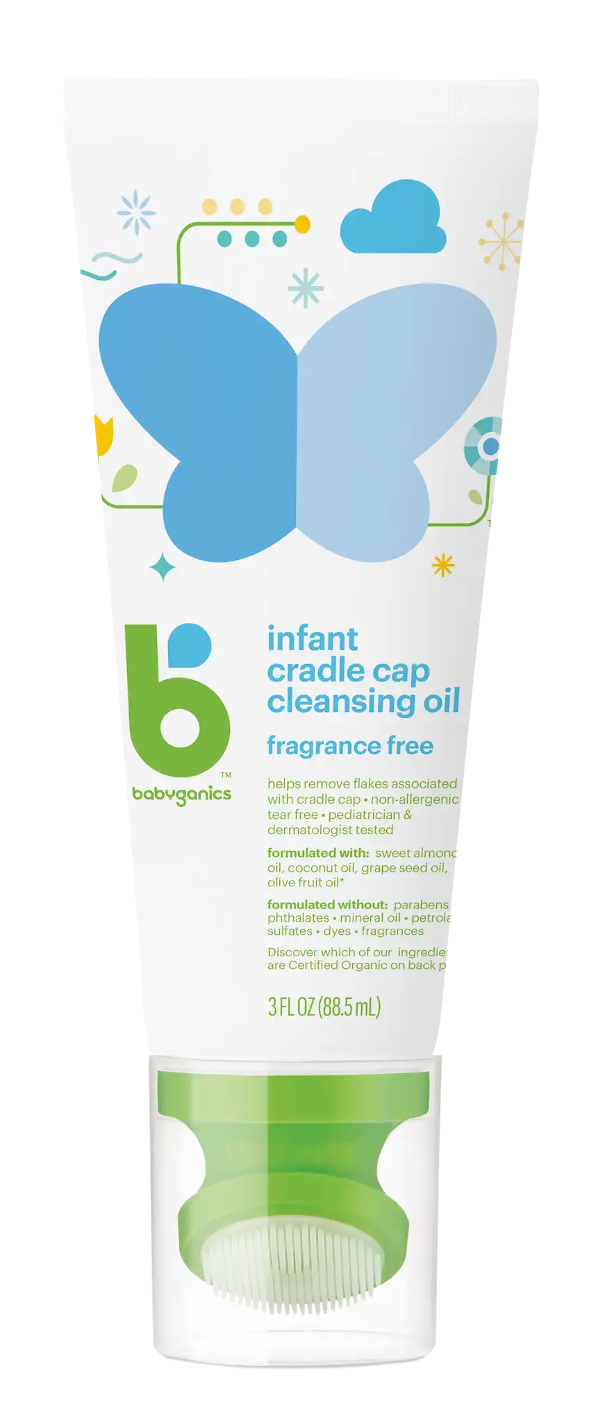 infant cradle cap cleansing oil