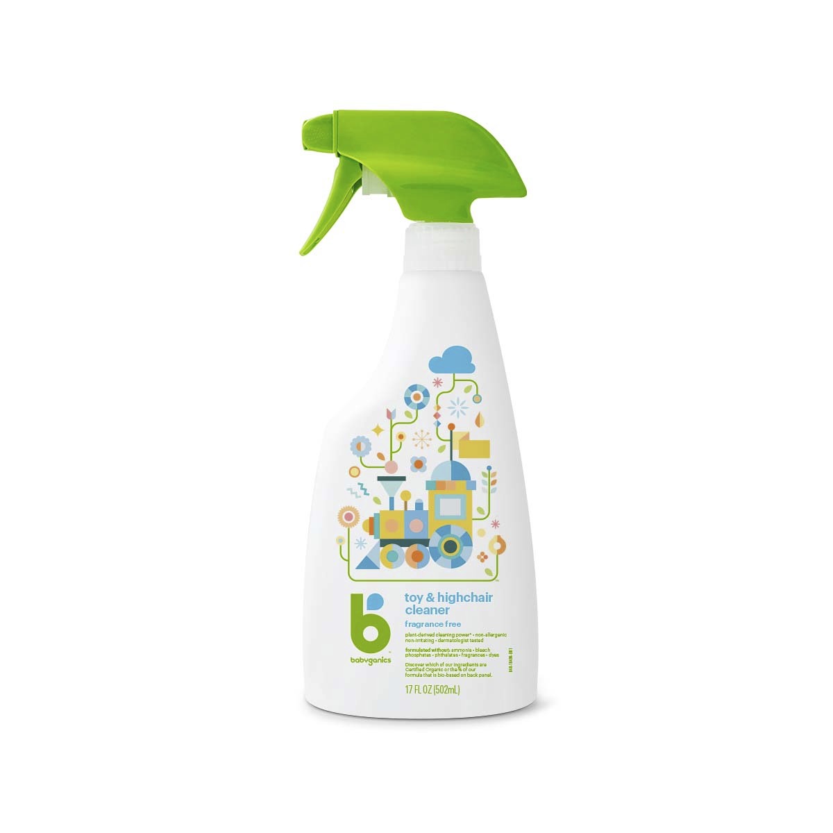 toy & highchair cleaner, fragrance free